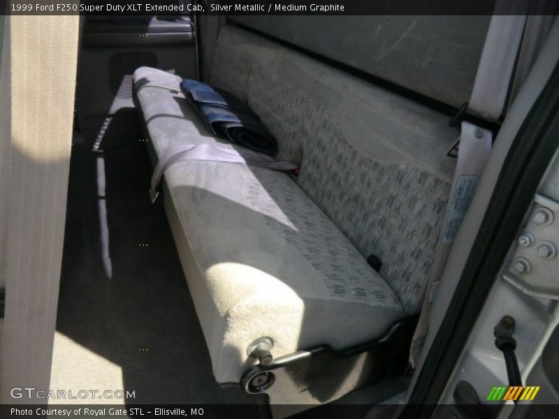 Silver Metallic / Medium Graphite 1999 Ford F250 Super Duty XLT Extended Cab