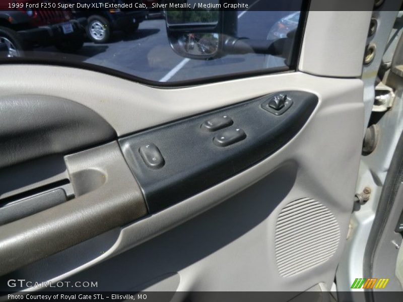 Silver Metallic / Medium Graphite 1999 Ford F250 Super Duty XLT Extended Cab