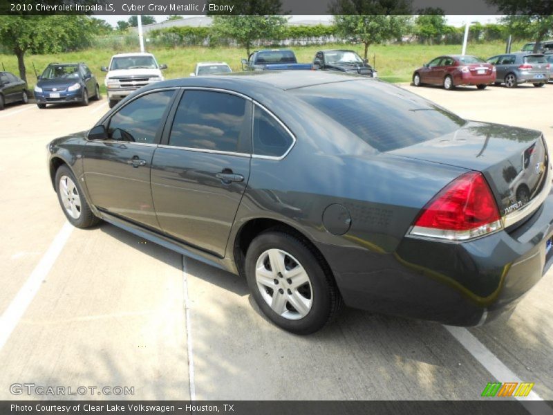 Cyber Gray Metallic / Ebony 2010 Chevrolet Impala LS