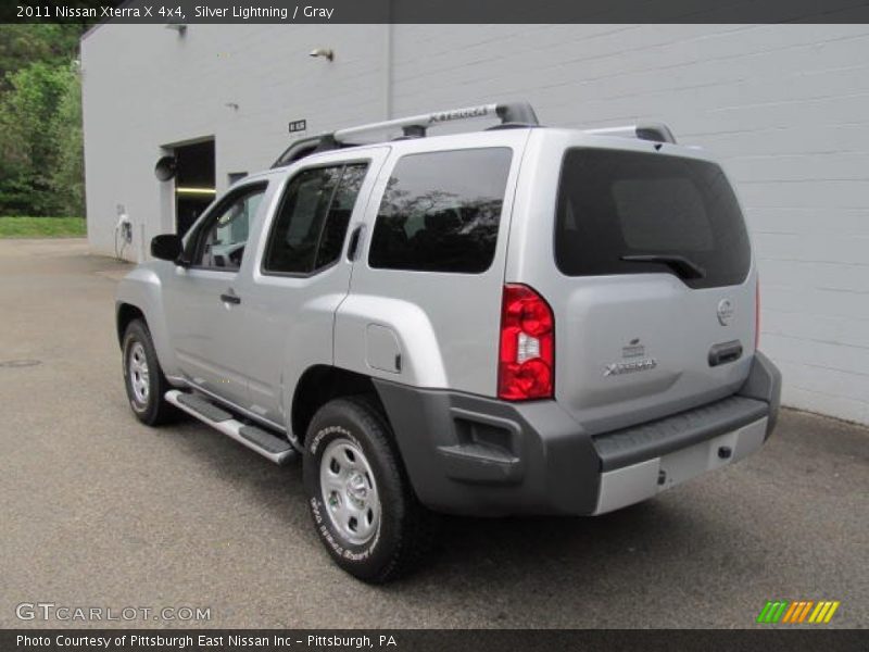 Silver Lightning / Gray 2011 Nissan Xterra X 4x4