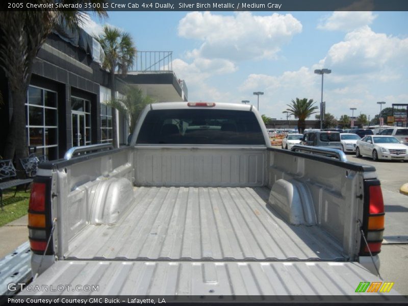 Silver Birch Metallic / Medium Gray 2005 Chevrolet Silverado 3500 LS Crew Cab 4x4 Dually