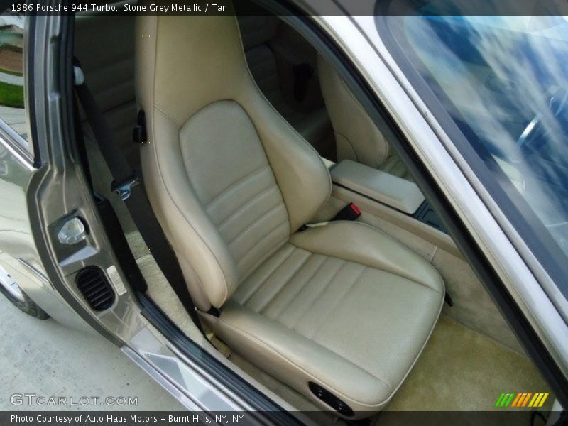 Front Seat of 1986 944 Turbo