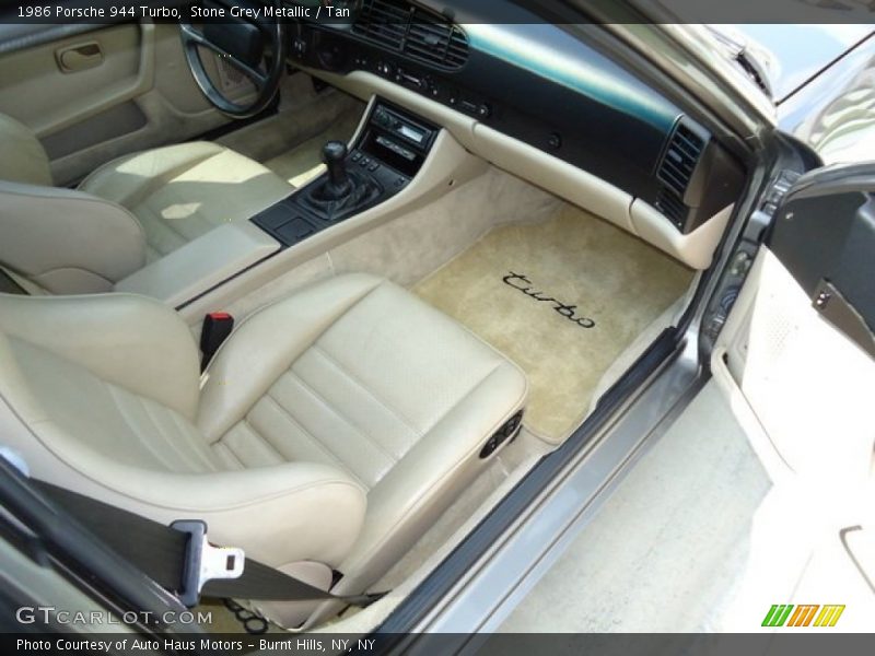  1986 944 Turbo Tan Interior