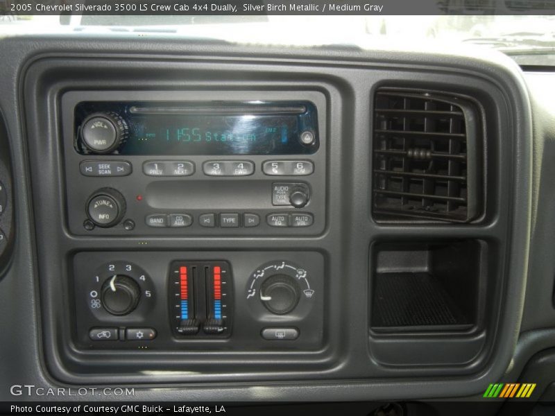 Silver Birch Metallic / Medium Gray 2005 Chevrolet Silverado 3500 LS Crew Cab 4x4 Dually
