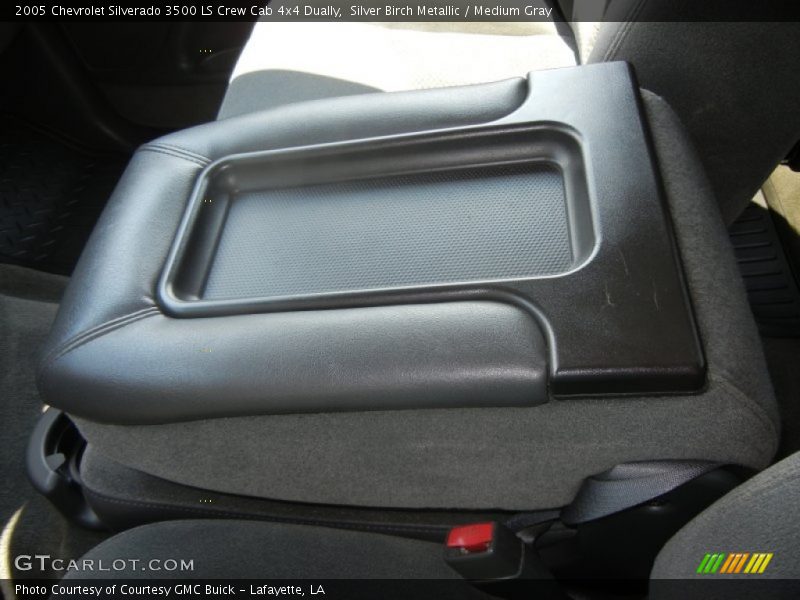 Silver Birch Metallic / Medium Gray 2005 Chevrolet Silverado 3500 LS Crew Cab 4x4 Dually