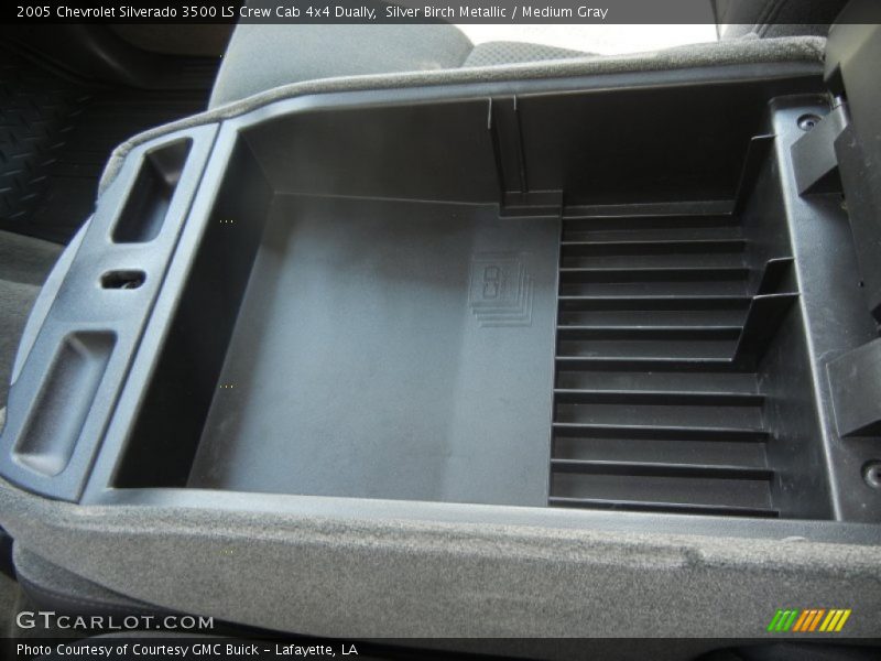 Silver Birch Metallic / Medium Gray 2005 Chevrolet Silverado 3500 LS Crew Cab 4x4 Dually