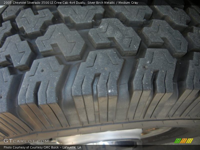 Silver Birch Metallic / Medium Gray 2005 Chevrolet Silverado 3500 LS Crew Cab 4x4 Dually