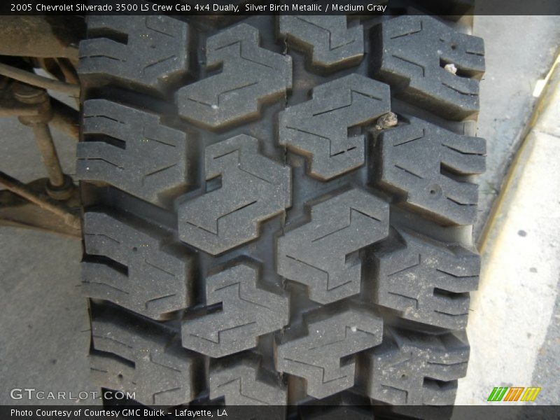 Silver Birch Metallic / Medium Gray 2005 Chevrolet Silverado 3500 LS Crew Cab 4x4 Dually
