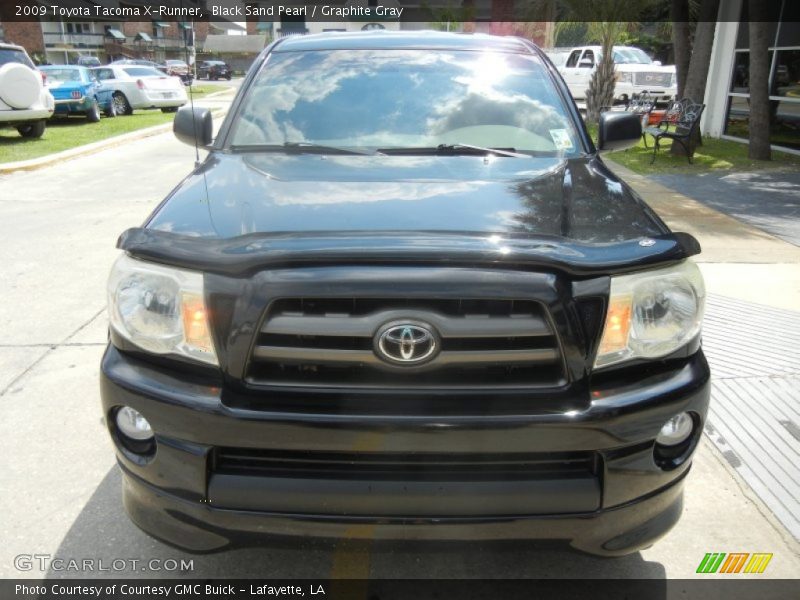 Black Sand Pearl / Graphite Gray 2009 Toyota Tacoma X-Runner