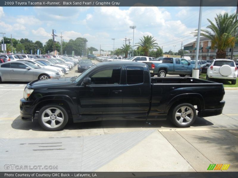  2009 Tacoma X-Runner Black Sand Pearl