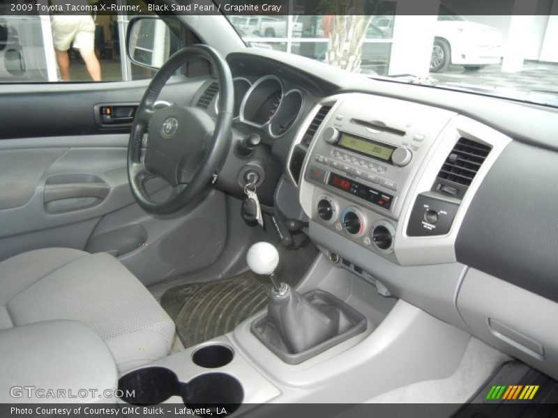  2009 Tacoma X-Runner Graphite Gray Interior