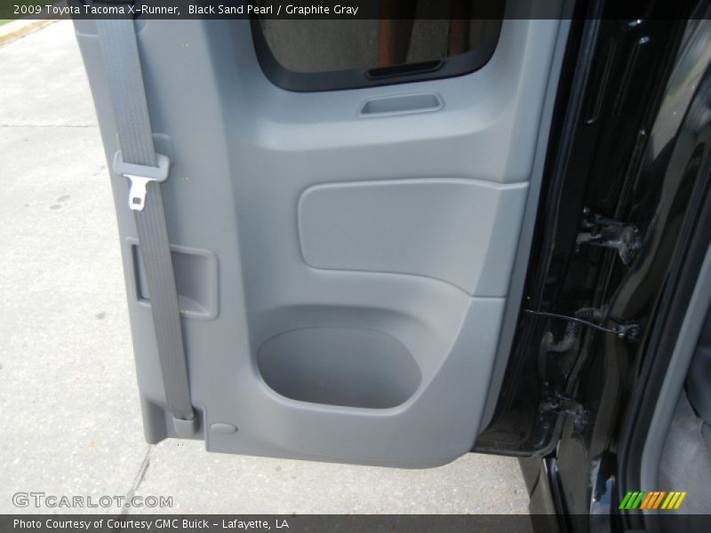 Black Sand Pearl / Graphite Gray 2009 Toyota Tacoma X-Runner