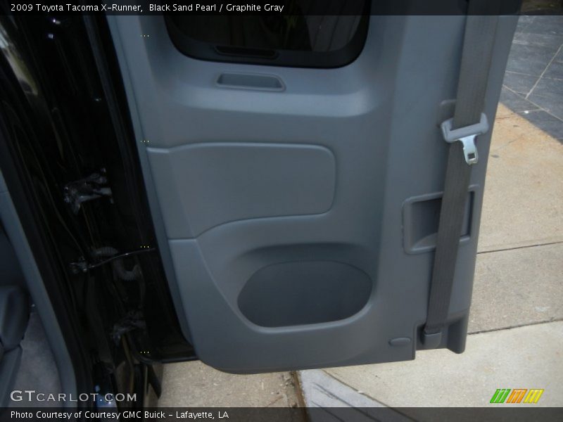 Black Sand Pearl / Graphite Gray 2009 Toyota Tacoma X-Runner