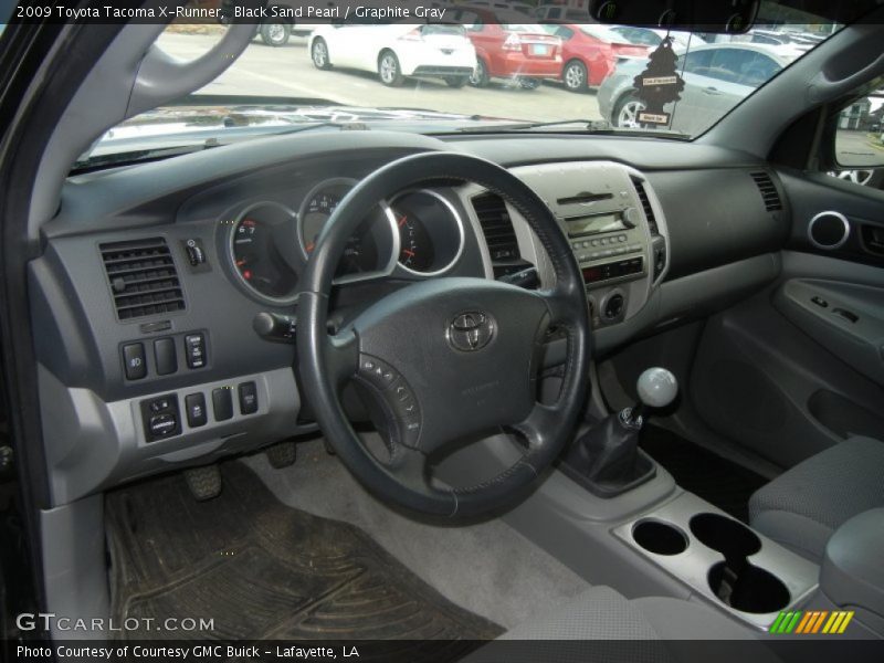 Graphite Gray Interior - 2009 Tacoma X-Runner 