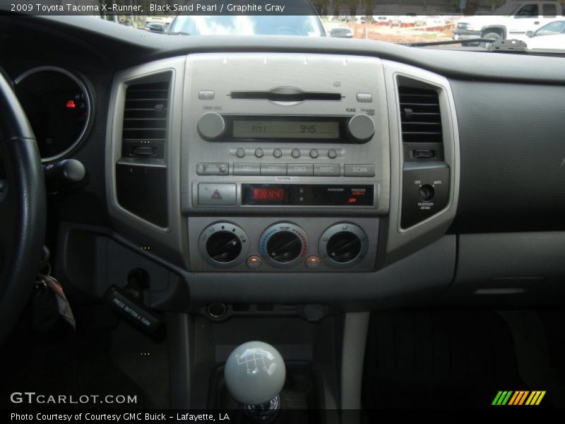 Black Sand Pearl / Graphite Gray 2009 Toyota Tacoma X-Runner