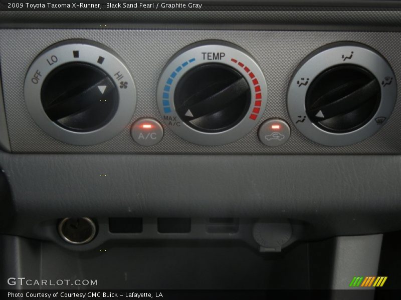 Controls of 2009 Tacoma X-Runner