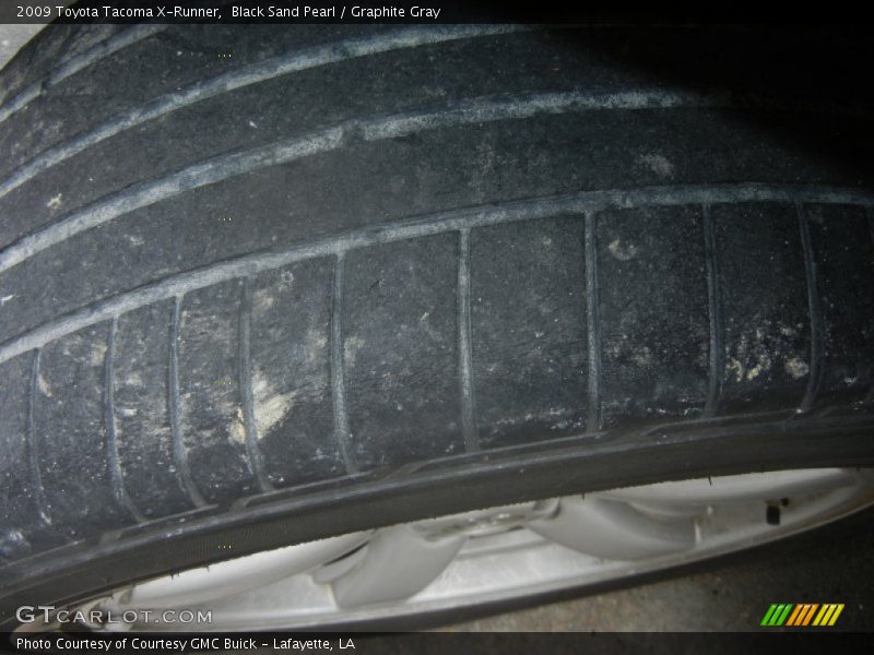 Black Sand Pearl / Graphite Gray 2009 Toyota Tacoma X-Runner