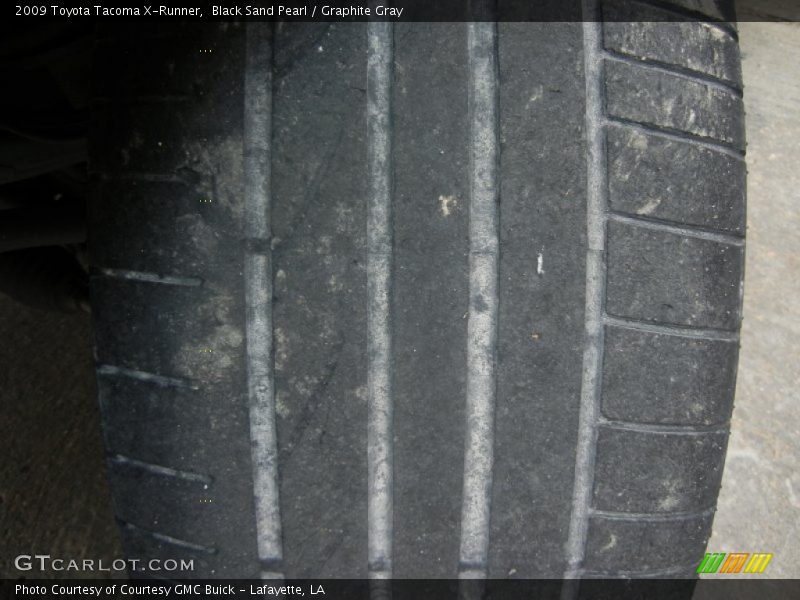 Black Sand Pearl / Graphite Gray 2009 Toyota Tacoma X-Runner