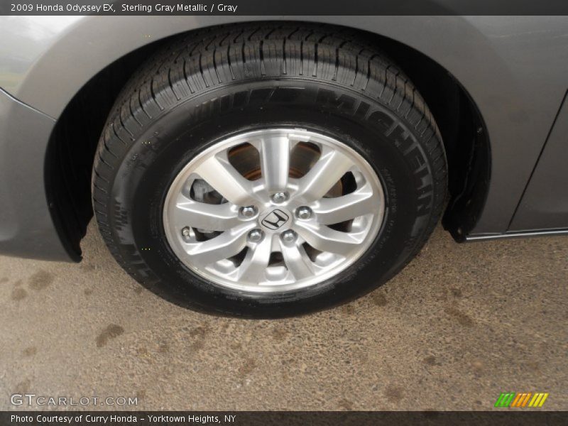 Sterling Gray Metallic / Gray 2009 Honda Odyssey EX