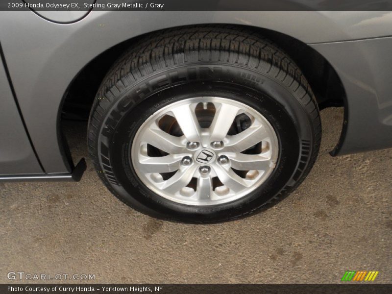 Sterling Gray Metallic / Gray 2009 Honda Odyssey EX