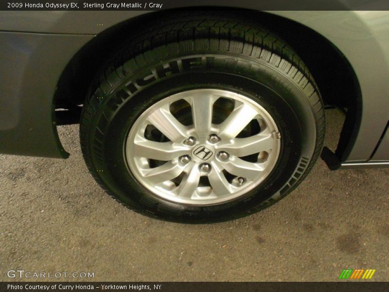 Sterling Gray Metallic / Gray 2009 Honda Odyssey EX