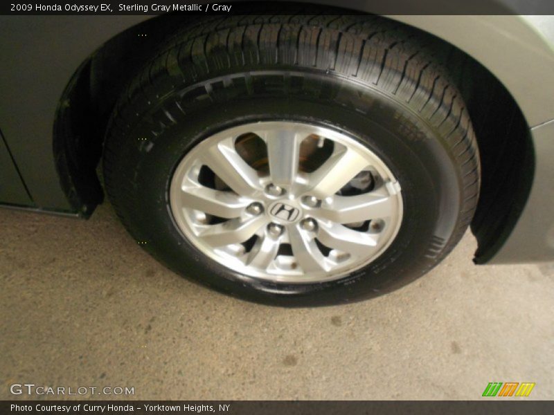 Sterling Gray Metallic / Gray 2009 Honda Odyssey EX
