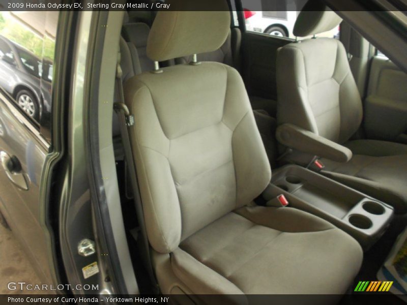 Sterling Gray Metallic / Gray 2009 Honda Odyssey EX