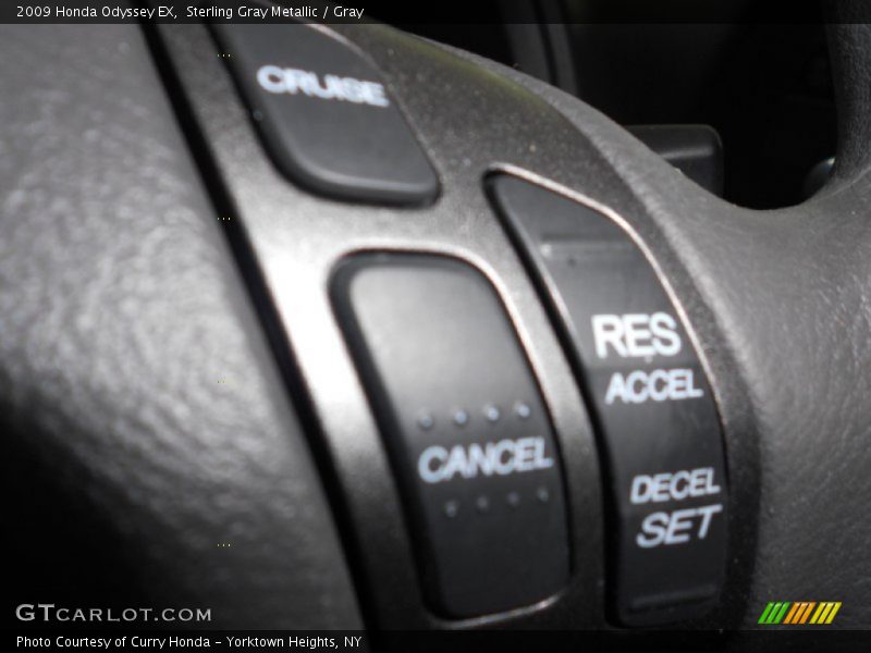 Sterling Gray Metallic / Gray 2009 Honda Odyssey EX