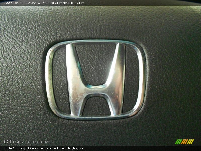 Sterling Gray Metallic / Gray 2009 Honda Odyssey EX