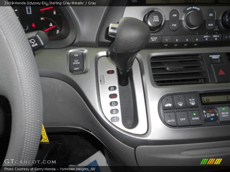 Sterling Gray Metallic / Gray 2009 Honda Odyssey EX