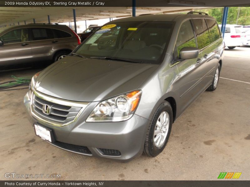 Sterling Gray Metallic / Gray 2009 Honda Odyssey EX