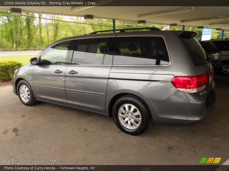 Sterling Gray Metallic / Gray 2009 Honda Odyssey EX