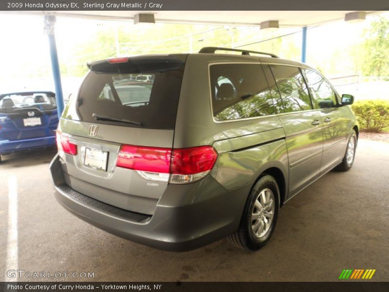 Sterling Gray Metallic / Gray 2009 Honda Odyssey EX