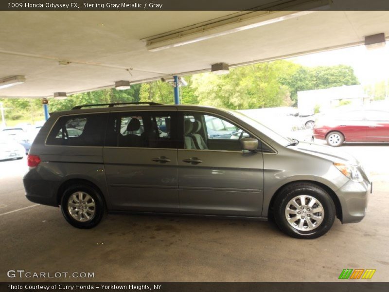 Sterling Gray Metallic / Gray 2009 Honda Odyssey EX