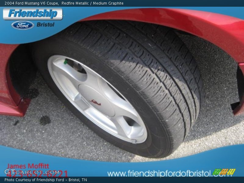 Redfire Metallic / Medium Graphite 2004 Ford Mustang V6 Coupe