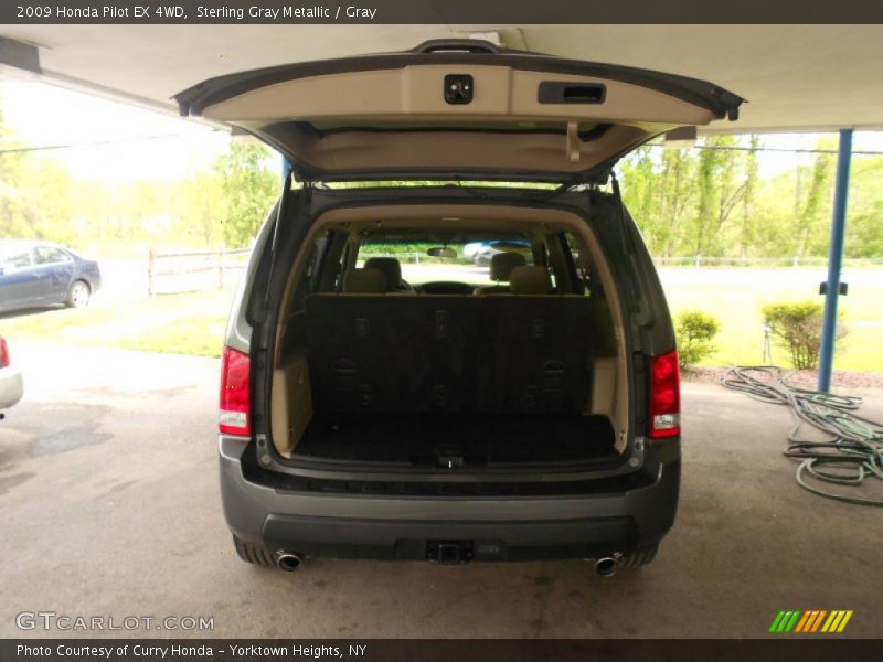 Sterling Gray Metallic / Gray 2009 Honda Pilot EX 4WD