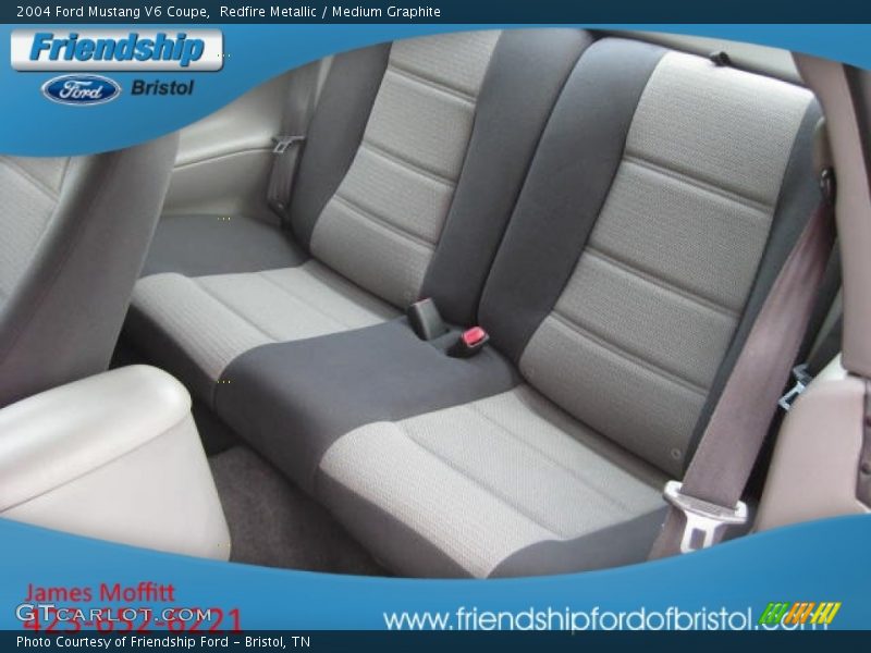 Redfire Metallic / Medium Graphite 2004 Ford Mustang V6 Coupe