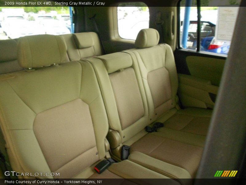 Sterling Gray Metallic / Gray 2009 Honda Pilot EX 4WD