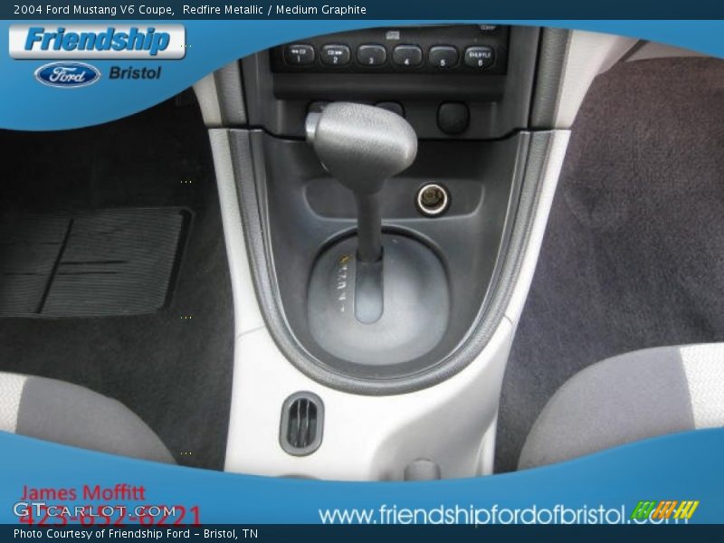 Redfire Metallic / Medium Graphite 2004 Ford Mustang V6 Coupe