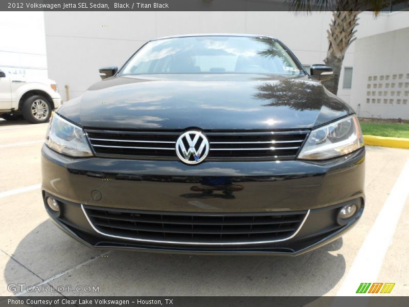 Black / Titan Black 2012 Volkswagen Jetta SEL Sedan