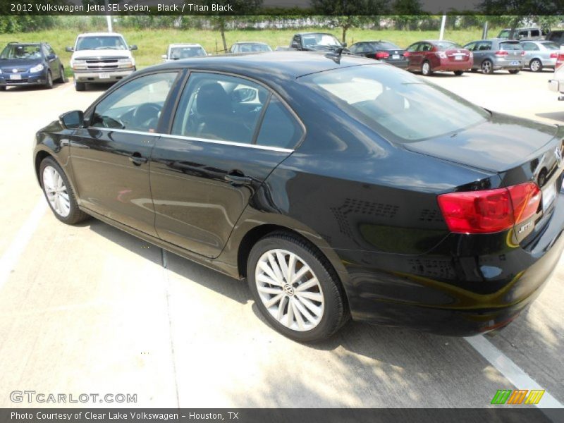 Black / Titan Black 2012 Volkswagen Jetta SEL Sedan