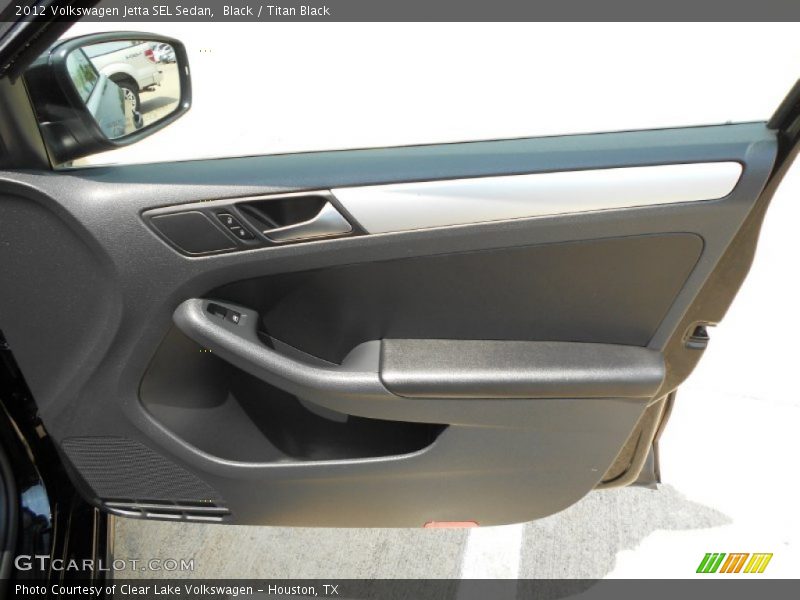 Black / Titan Black 2012 Volkswagen Jetta SEL Sedan