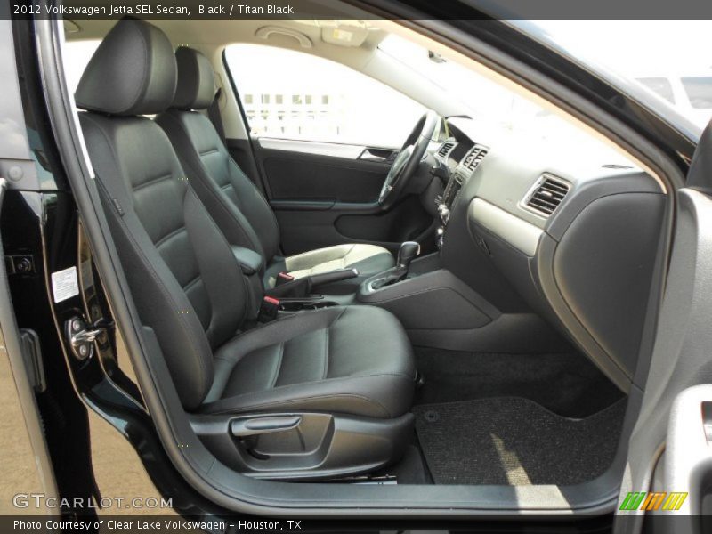 Black / Titan Black 2012 Volkswagen Jetta SEL Sedan
