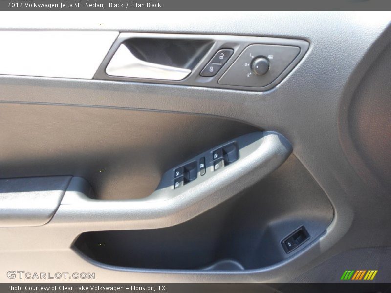 Black / Titan Black 2012 Volkswagen Jetta SEL Sedan