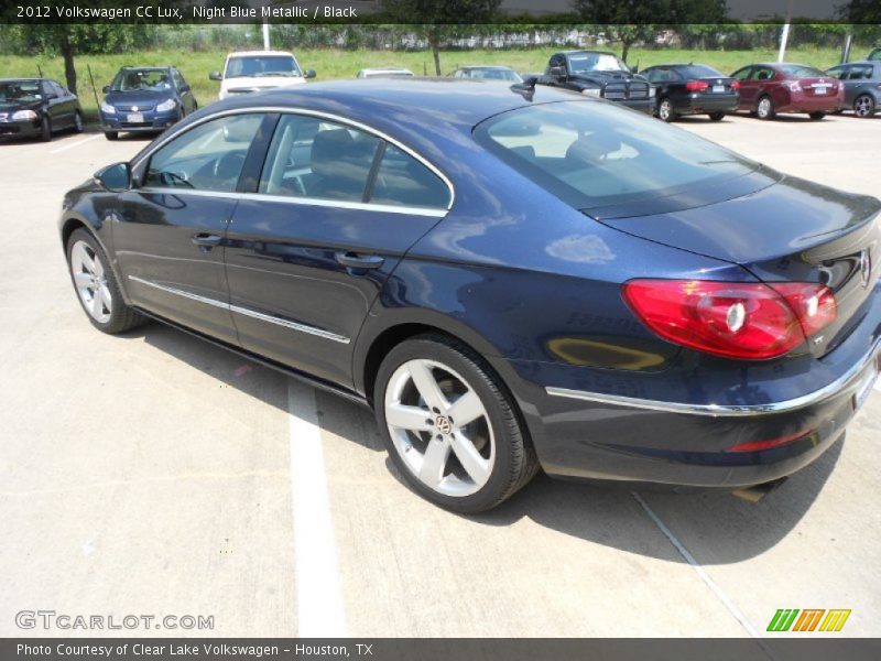 Night Blue Metallic / Black 2012 Volkswagen CC Lux