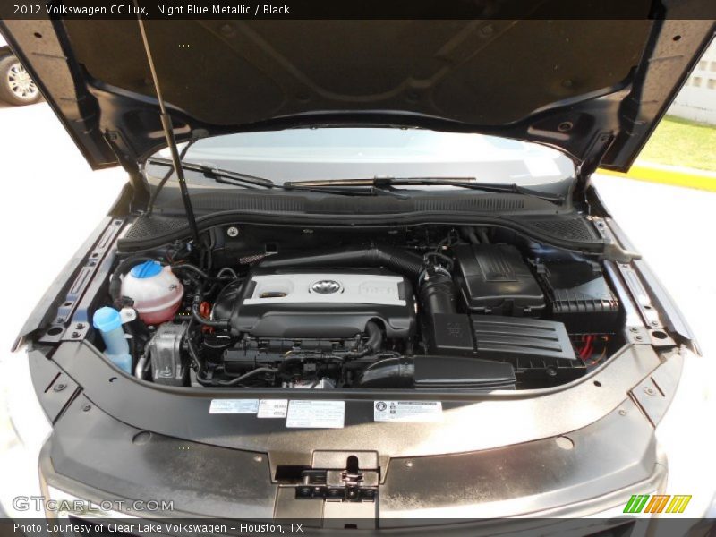 Night Blue Metallic / Black 2012 Volkswagen CC Lux
