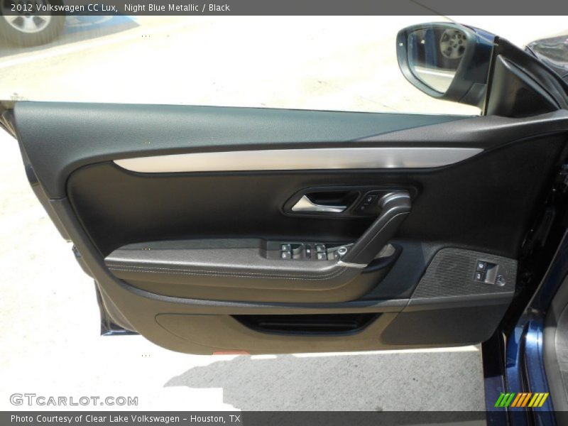 Night Blue Metallic / Black 2012 Volkswagen CC Lux
