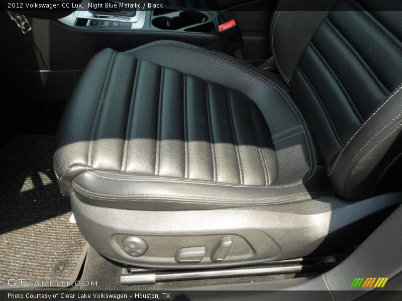 Night Blue Metallic / Black 2012 Volkswagen CC Lux