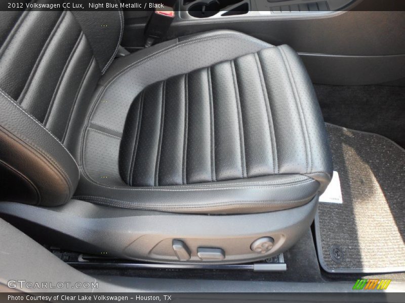 Night Blue Metallic / Black 2012 Volkswagen CC Lux