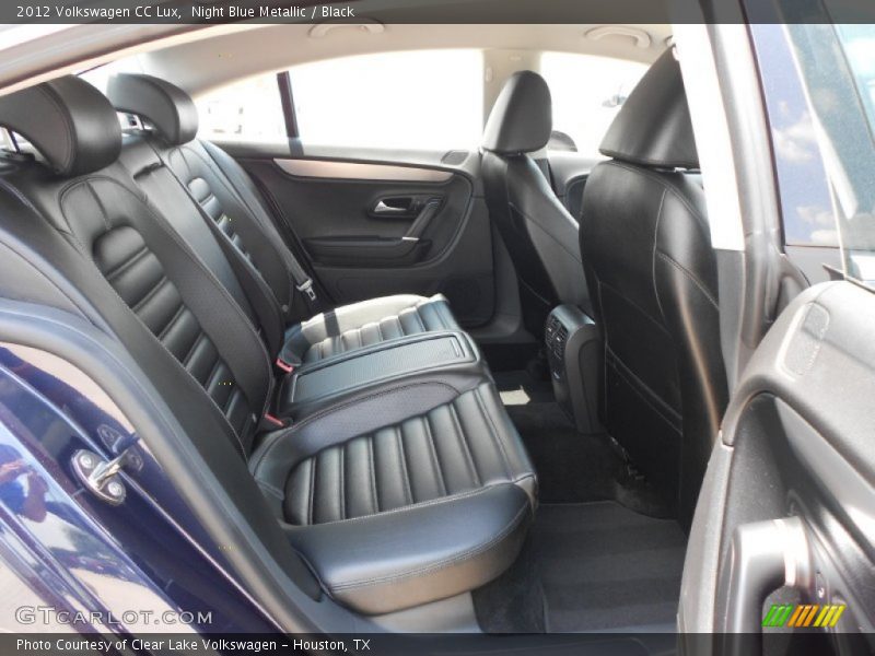 Night Blue Metallic / Black 2012 Volkswagen CC Lux